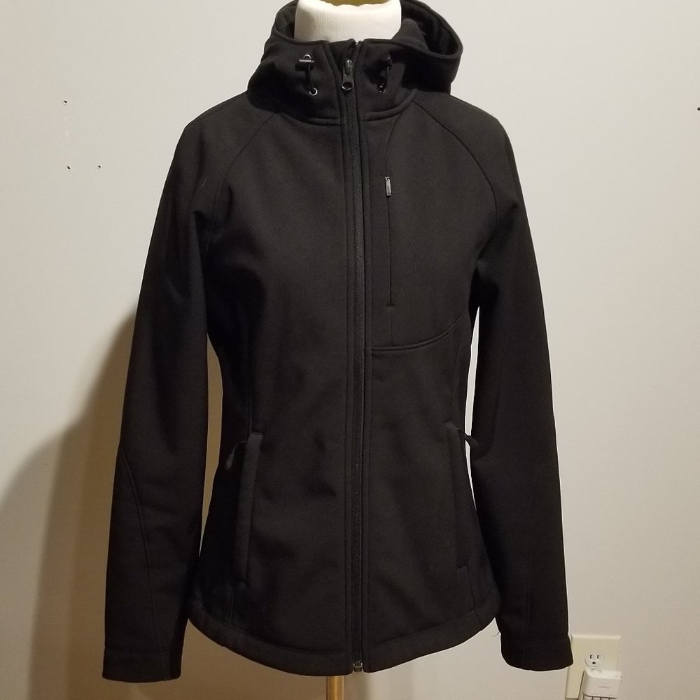 Kirkland black windbreaker jacket